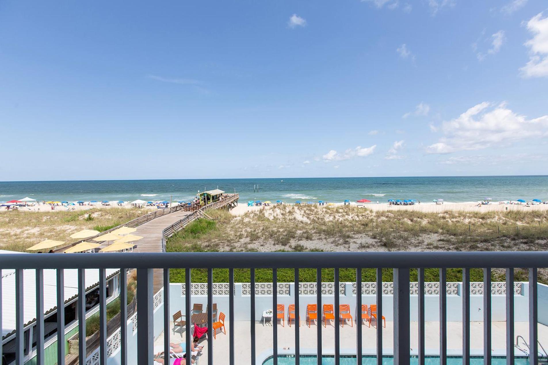 Golden Sands Oceanfront Hotel Carolina Beach Kültér fotó